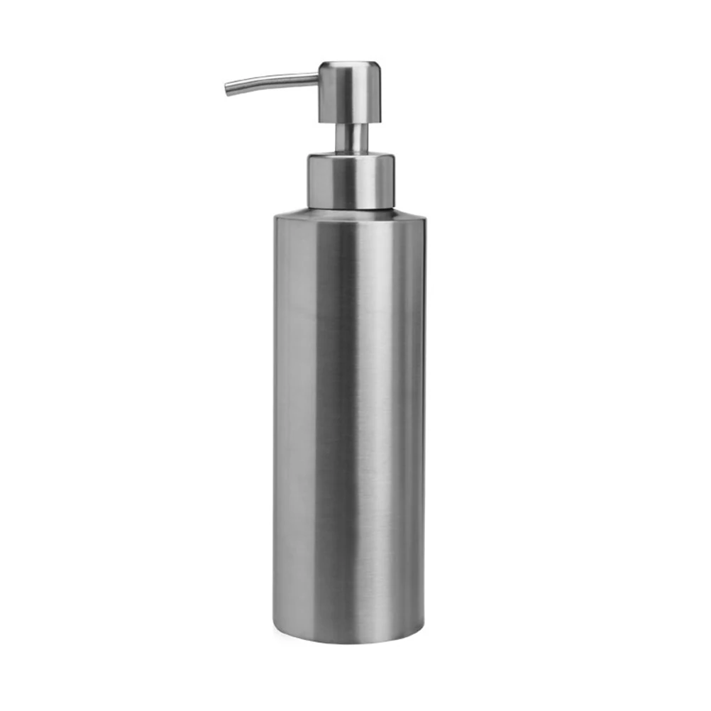2Pcs StainlessSteel Dispenser Bottles Cylindrical Silver Bathroom Kitchen Soap Lotion HandSanitizer Refill Service
2Pcs StainlessSteel Dispenser Bottles Cylindrical Silver Bathroom Kitchen Soap Lotion HandSanitizer Refill Service