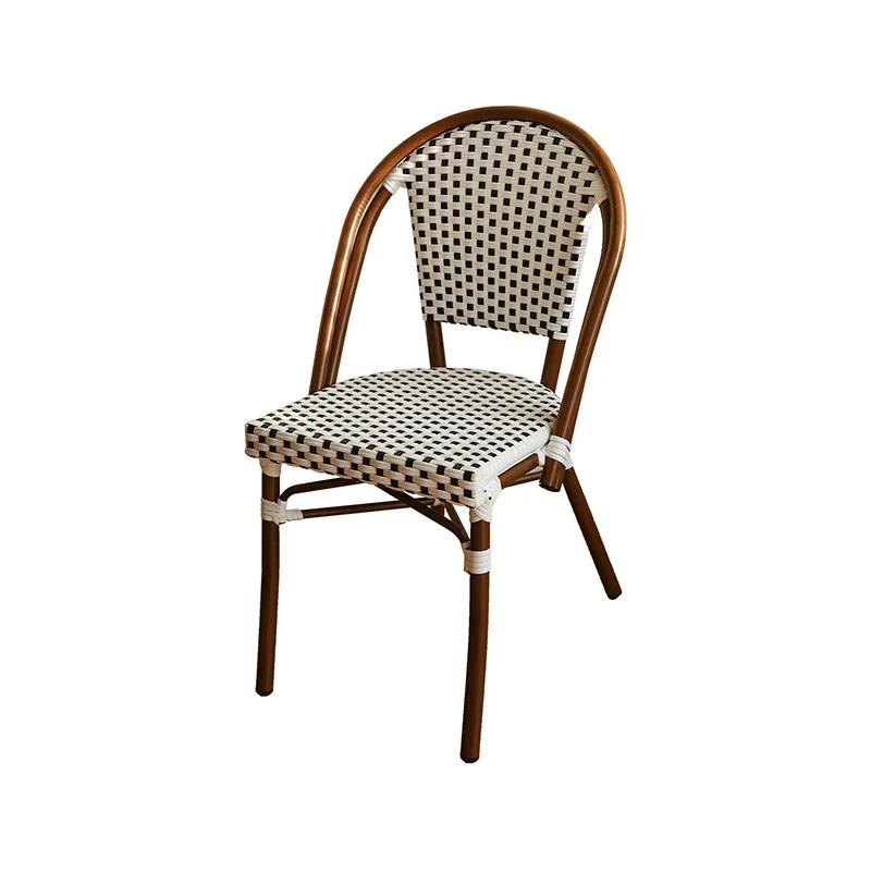 French Style Garden Hotel Furnitures Restaurant Chair Woven Rattan Dining Chairs
French Style Garden Hotel Furnitures Restaurant Chair Woven Rattan Dining Chairs