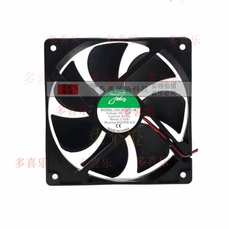 ZMZM 1 шт. для hiabo вентилятор JD12025S1M DC12V 0,16A 12025 12 см вентилятор охлаждения корпуса 2 провода
ZMZM 1 шт. для hiabo вентилятор JD12025S1M DC12V 0,16A 12025 12 см вентилятор охлаждения корпуса 2 провода