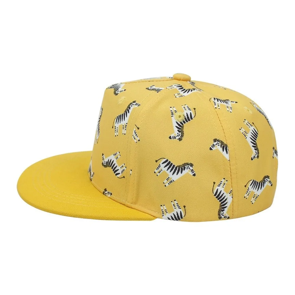 Adjustable Closure Kids Snapback Hat Breathable Cotton Five-Panel Structure Toddler Flat Brim Cap Wide Sun Visor Vibrant Pattern
Adjustable Closure Kids Snapback Hat Breathable Cotton Five-Panel Structure Toddler Flat Brim Cap Wide Sun Visor Vibrant Pattern