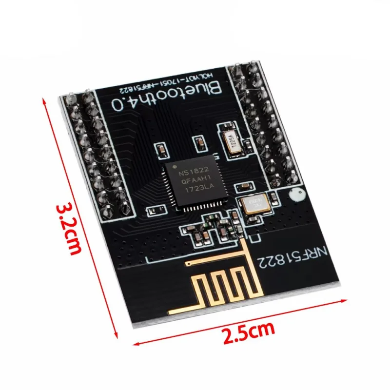 nRF51822Module Module ble4.0Development Board 2.4G Low Power Consumption Onboard Antenna
nRF51822Module Module ble4.0Development Board 2.4G Low Power Consumption Onboard Antenna