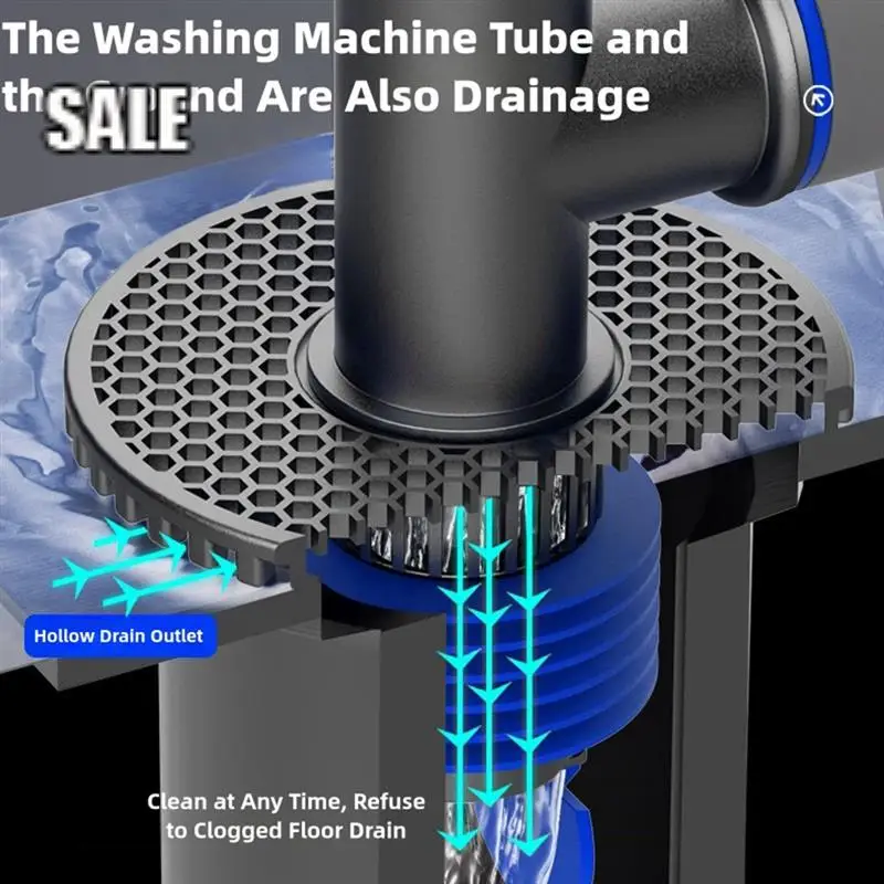 Universal Washing Machine Floor Drain Sink Sewer Washroom Accessories Hose Adapter-A68E
Universal Washing Machine Floor Drain Sink Sewer Washroom Accessories Hose Adapter-A68E