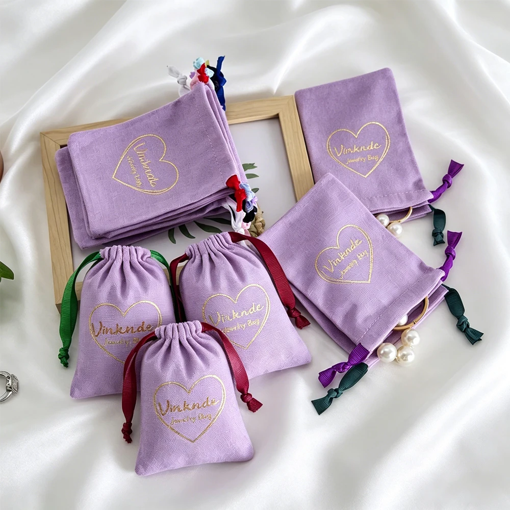 Custom Logo 5x7cm Linen Cotton Bag Drawstring Pouch Gift Packaging for Jewelry Earrings Soap Candle Perfume Cosmetic Candy Oils
Custom Logo 5x7cm Linen Cotton Bag Drawstring Pouch Gift Packaging for Jewelry Earrings Soap Candle Perfume Cosmetic Candy Oils