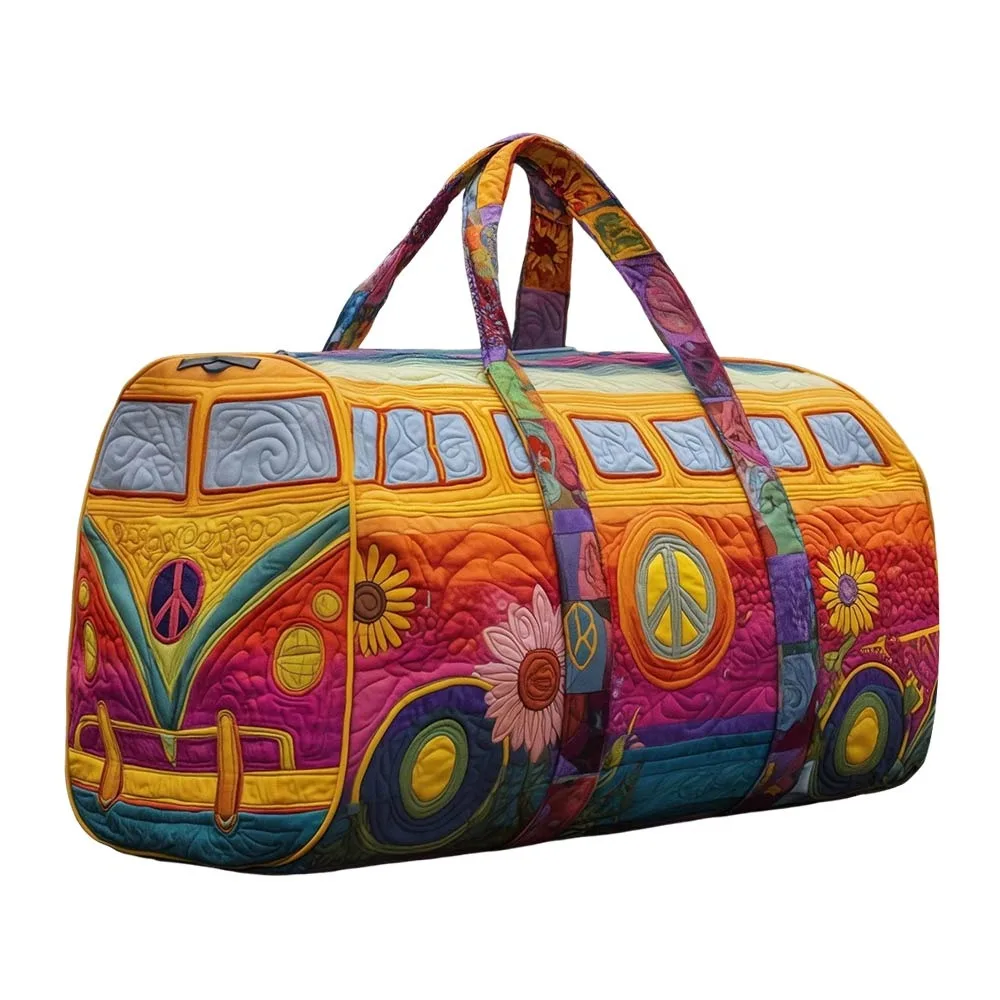 Quilted Cotton Quilted Travel Bag 3D Design Hippie Vibe Duffle Bag Frog Pattern Mushroom Print Printed Yoga Bag Yoga Practice
Quilted Cotton Quilted Travel Bag 3D Design Hippie Vibe Duffle Bag Frog Pattern Mushroom Print Printed Yoga Bag Yoga Practice