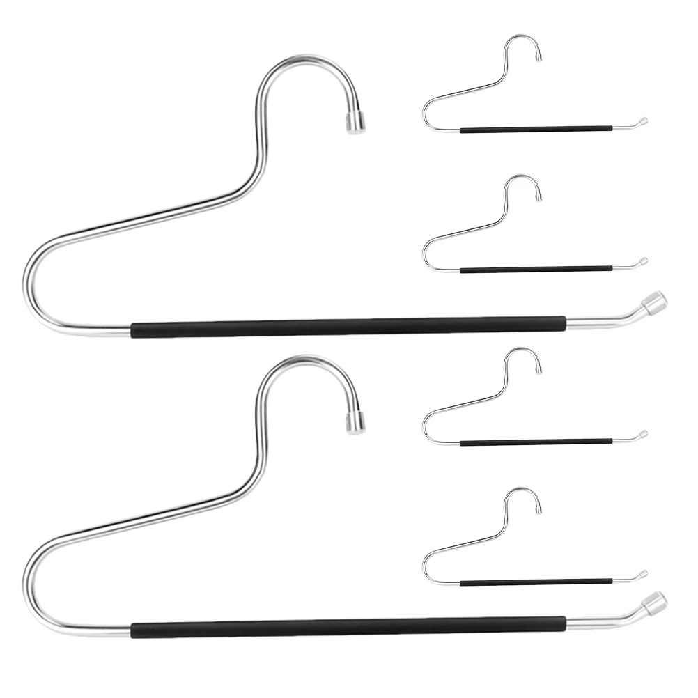 6pcs Stainless Closet Metal Pants Organizer Skirt For Women Space Jean Metal Hangers Hangers Saving Wardrobe Solutions
6pcs Stainless Closet Metal Pants Organizer Skirt For Women Space Jean Metal Hangers Hangers Saving Wardrobe Solutions