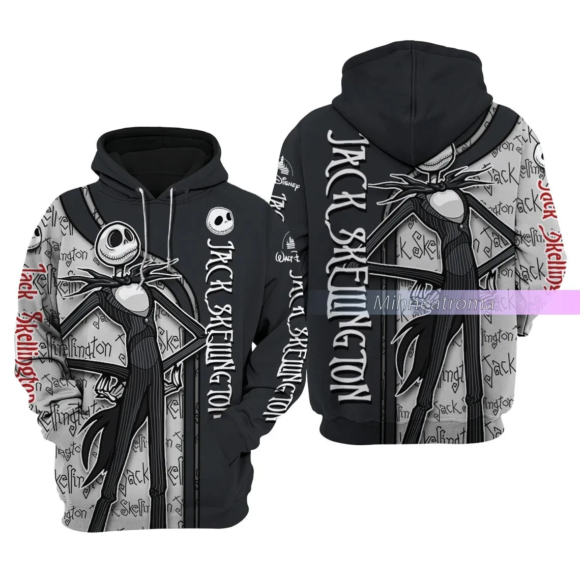 Disney Jack Skellington 3D Print Hoodie Mens Womens Casual Sweatshirt Disney Cartoon Children's Hoodie Fashion Jacket Streetwear
Disney Jack Skellington 3D Print Hoodie Mens Womens Casual Sweatshirt Disney Cartoon Children's Hoodie Fashion Jacket Streetwear