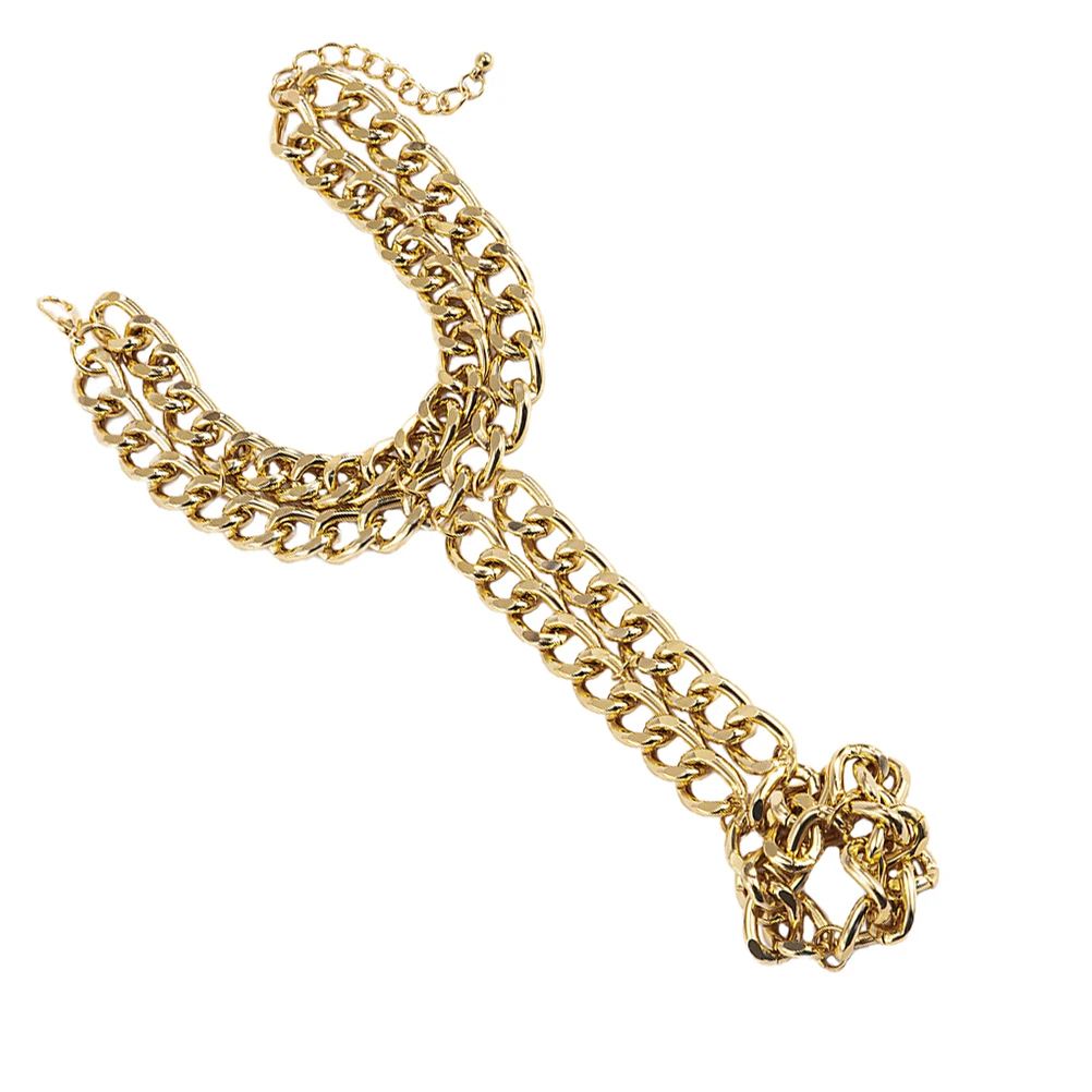 1pc Metal Punk Hand Chain Bracelet Durable Hollow Finger Chain Unique Wrist Decoration Hip Punk Style Bracelet Hop Jewelry
1pc Metal Punk Hand Chain Bracelet Durable Hollow Finger Chain Unique Wrist Decoration Hip Punk Style Bracelet Hop Jewelry