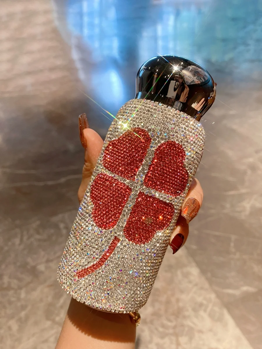 304 Stainl Steel Insulated Water Bottle Car Portable Canion Cup with Heart And Four-le Clover Design Luxury Vehicle-m...
304 Stainl Steel Insulated Water Bottle Car Portable Canion Cup with Heart And Four-le Clover Design Luxury Vehicle-m...