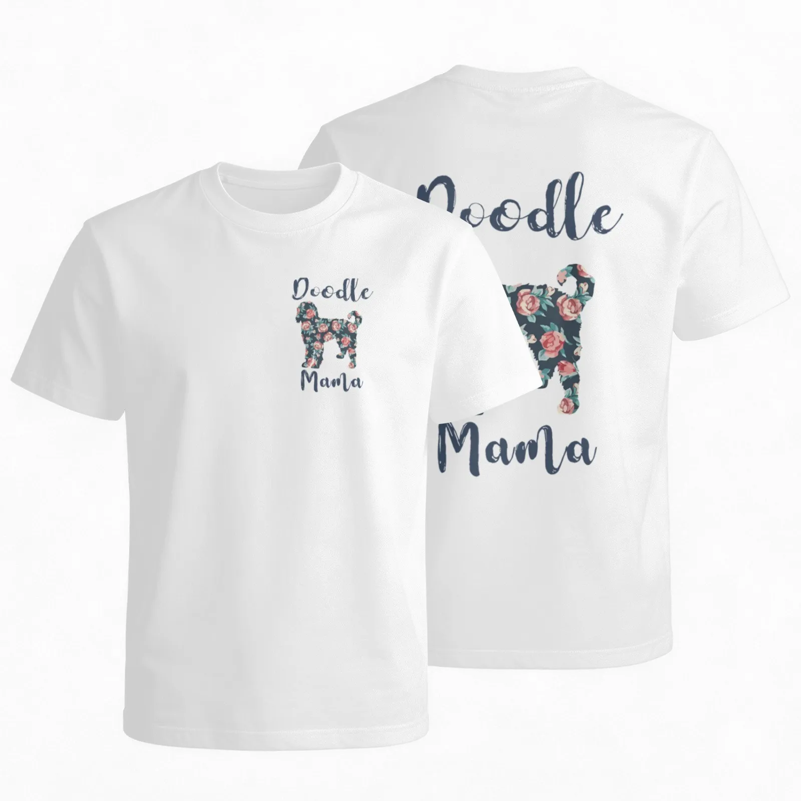 Doodle Mama Floral Dog Graphic T-Shirt Short Sleeve Cotton Round Neck Daily Tee
Doodle Mama Floral Dog Graphic T-Shirt Short Sleeve Cotton Round Neck Daily Tee