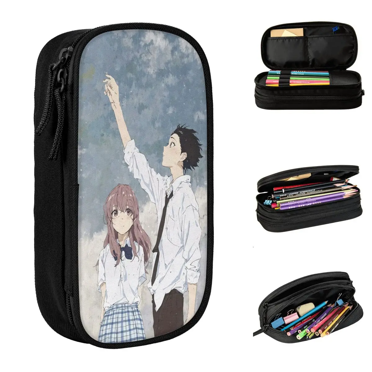 A Silent Voice Merch Pen Box Large-capacity Kids Pencilcase Perfect Gifts
A Silent Voice Merch Pen Box Large-capacity Kids Pencilcase Perfect Gifts