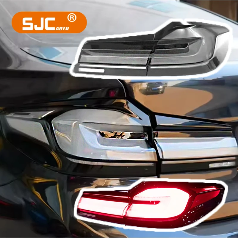 SJC For BMW 5 Series G30 G38 2018-2023 Taillight Modified New LED Running Lights Plug And Play Tail Lamp Auto Parts Brake Light
SJC For BMW 5 Series G30 G38 2018-2023 Taillight Modified New LED Running Lights Plug And Play Tail Lamp Auto Parts Brake Light