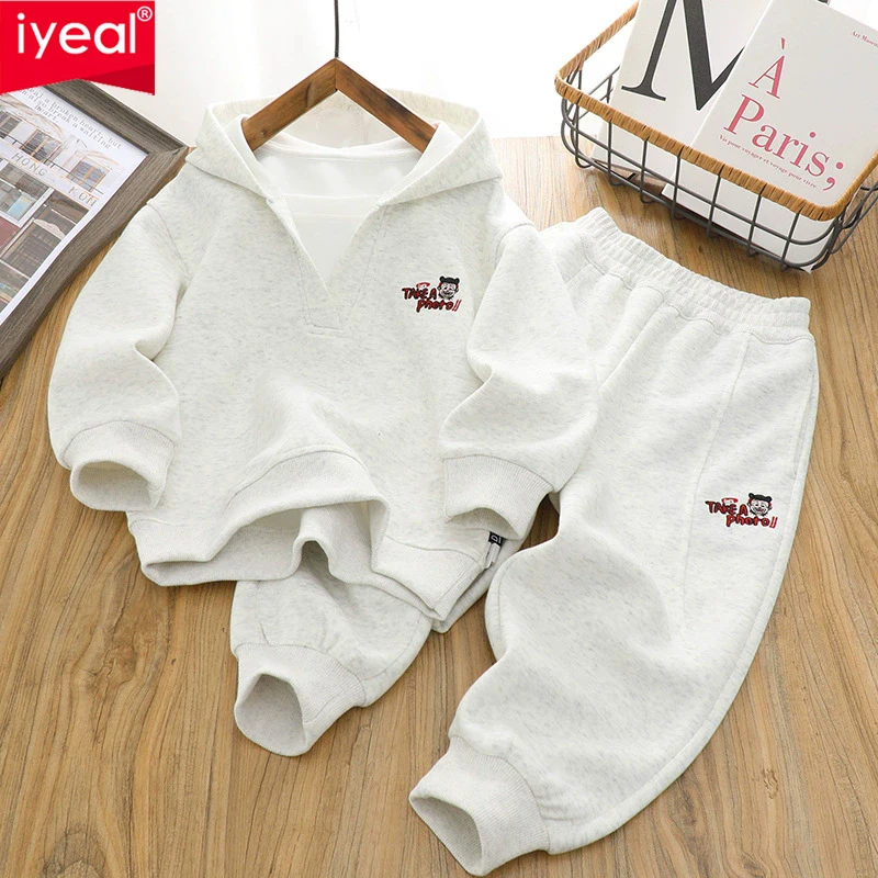 IYEAL Boys' Spring and Autumn Set 2025 Spring New Collection Children's Fashion Hoodie +Pants Two Piece Set Youth Sports Set
IYEAL Boys' Spring and Autumn Set 2025 Spring New Collection Children's Fashion Hoodie +Pants Two Piece Set Youth Sports Set