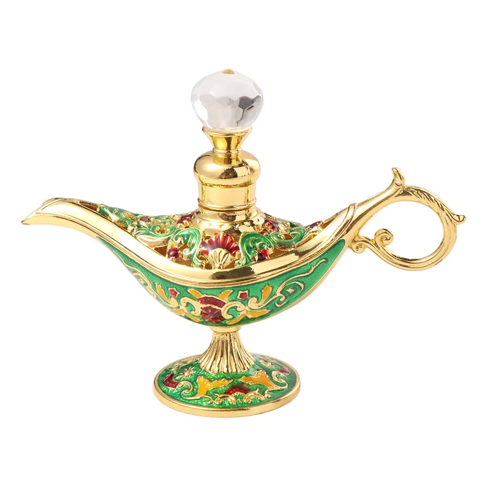 Gift Refillable Vintage Bottles Arabian Style Dubai Essential Oil Bottles Luxury Lamp Shape Dropper Bottle Wedding Decoration
Gift Refillable Vintage Bottles Arabian Style Dubai Essential Oil Bottles Luxury Lamp Shape Dropper Bottle Wedding Decoration