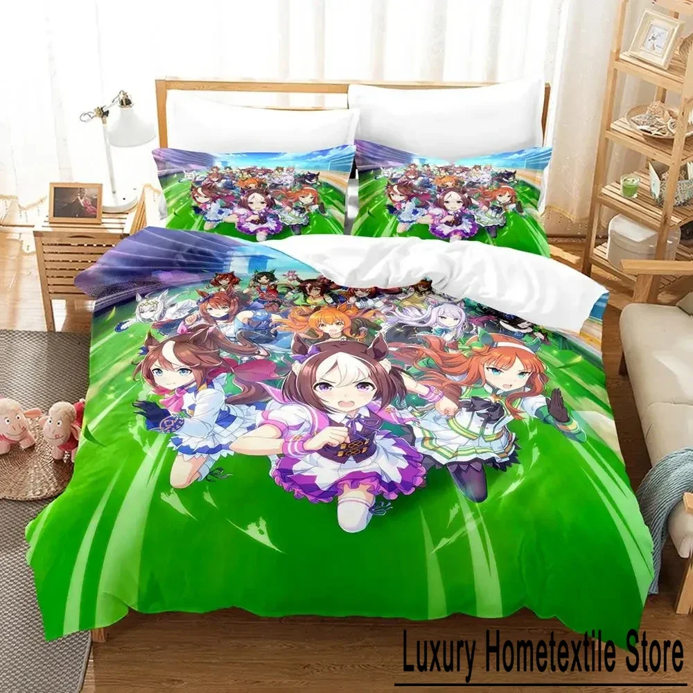Аниме Uma musume Pretty Derby комплект постельного белья пододеяльник постельное белье пододеяльник наволочка одеяло king Queen Size для мальчиков и взрослых
Аниме Uma musume Pretty Derby комплект постельного белья пододеяльник постельное белье пододеяльник наволочка одеяло king Queen Size для мальчиков и взрослых
