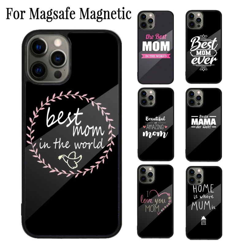 Best Mom In The World Magnetic Phone Case Coque For iPhone 16 15 14 Plus 13 12 Mini 11 Pro Max Magsafe Wireless Charging Cover
Best Mom In The World Magnetic Phone Case Coque For iPhone 16 15 14 Plus 13 12 Mini 11 Pro Max Magsafe Wireless Charging Cover