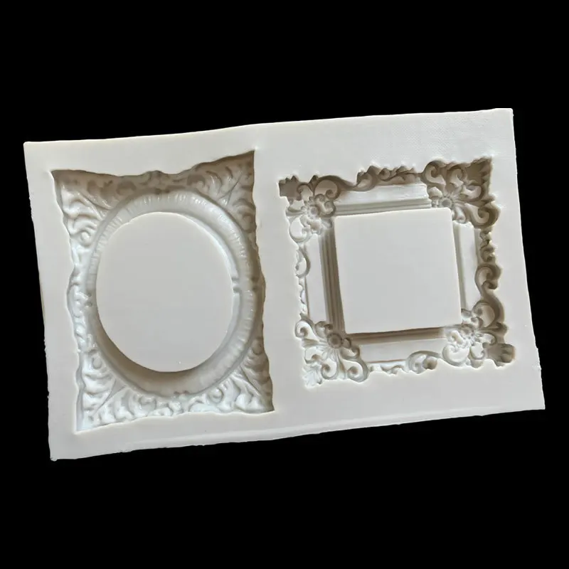 Embossed Mirror Frame Phase Silicone Mold DIY Handmade Glue Table Keychain Pendant Decoration 15-967
Embossed Mirror Frame Phase Silicone Mold DIY Handmade Glue Table Keychain Pendant Decoration 15-967
