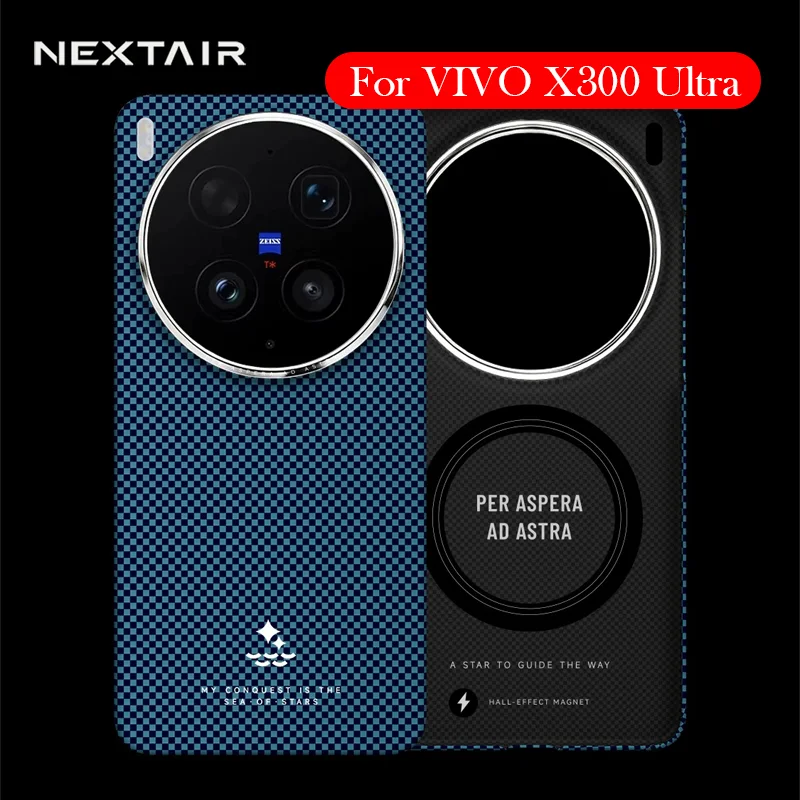 NEXTAIR Case For Vivo X300 Ultra Kevlar Wireless Charging Back Cover Case for VIVO X300 ULTRA
NEXTAIR Case For Vivo X300 Ultra Kevlar Wireless Charging Back Cover Case for VIVO X300 ULTRA