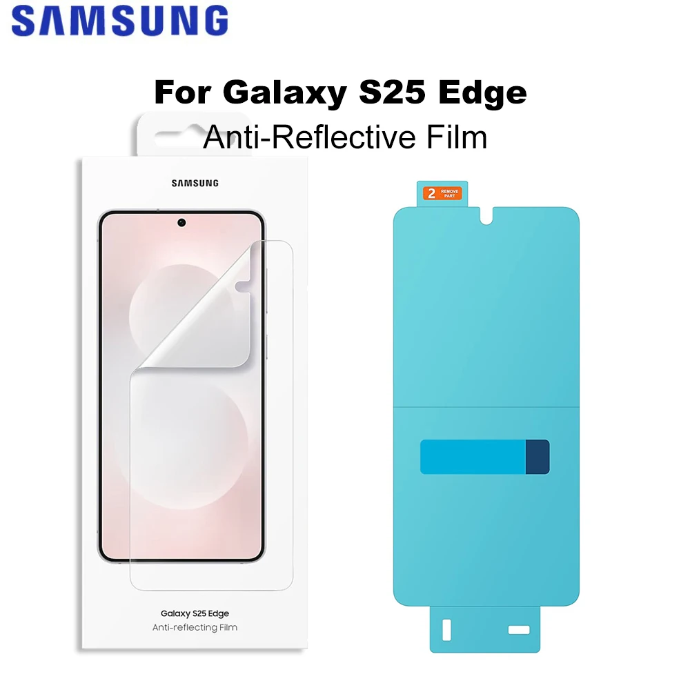 Original Samsung Galaxy S25 Edge Anti-Reflecting Film EF-US937 2PCS Screen Protector Genuine Transparent for Galaxy S25 Edge
Original Samsung Galaxy S25 Edge Anti-Reflecting Film EF-US937 2PCS Screen Protector Genuine Transparent for Galaxy S25 Edge