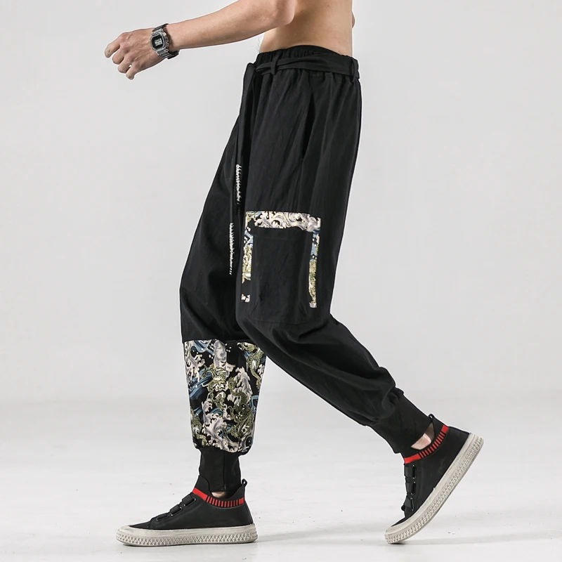 2025 Spring Men Cotton Harem Pants Mens Vintage Chinese Style Trousers Man Streetwear Pants Male Print Cross Crotch Pants
2025 Spring Men Cotton Harem Pants Mens Vintage Chinese Style Trousers Man Streetwear Pants Male Print Cross Crotch Pants
