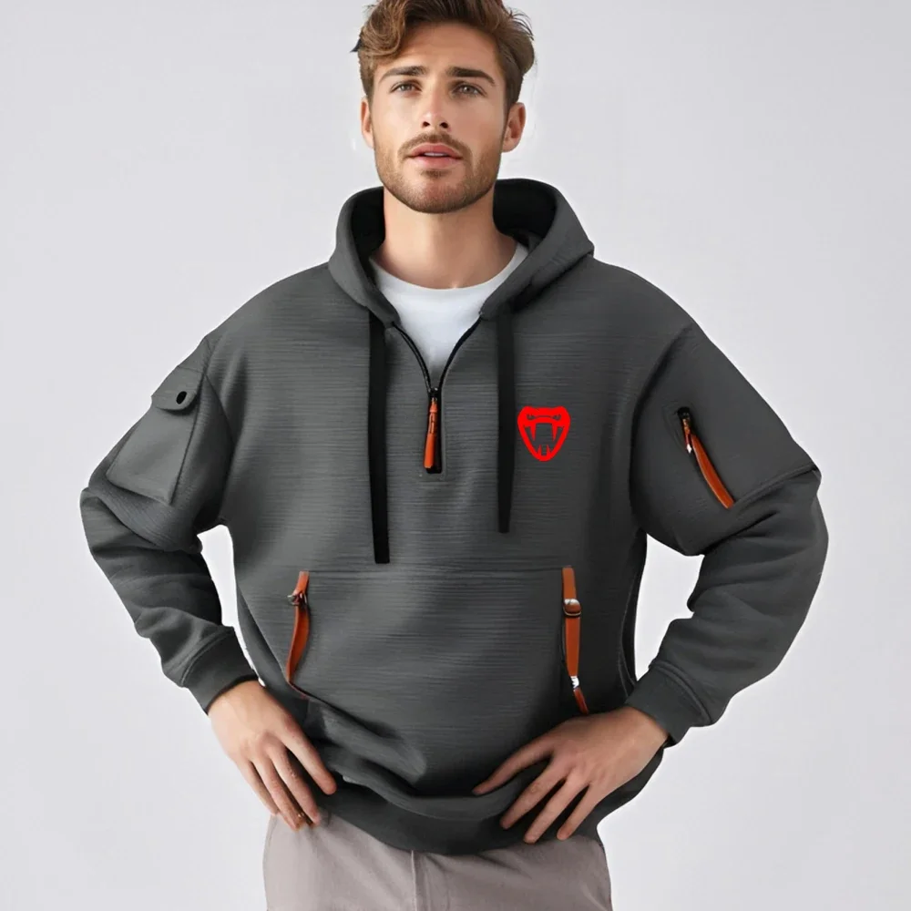 Multiple Zipper Pockets Fashion Spring and Autumn Hoodies Men and Women's Printed Hoodies Sportswear Loose Hoodie Man Sweatshirt
Multiple Zipper Pockets Fashion Spring and Autumn Hoodies Men and Women's Printed Hoodies Sportswear Loose Hoodie Man Sweatshirt