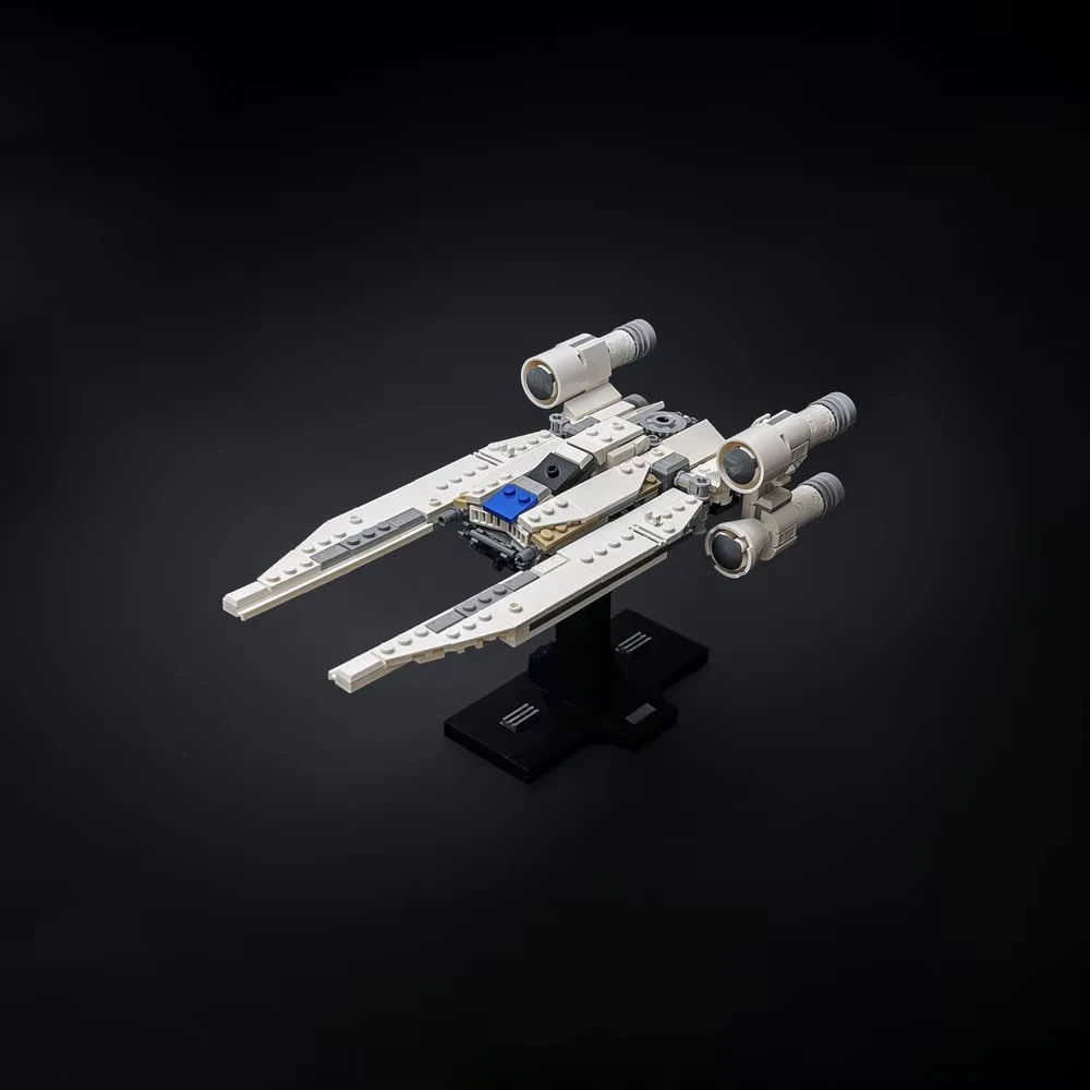 505 шт. MOC Space War Warriors Rebel U-образный кронштейн для истребителя, строительные блоки, игровой набор «сделай сам», сборка детской игрушки для мальчиков, подарок на праздник
505 шт. MOC Space War Warriors Rebel U-образный кронштейн для истребителя, строительные блоки, игровой набор «сделай сам», сборка детской игрушки для мальчиков, подарок на праздник