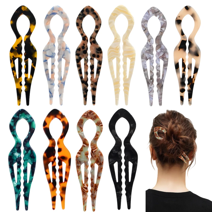 4 pieces of new-style acetic fish tail hairpin, elegant and fashionable hairpin for ladies, perfect for bun hairstyle clips
4 pieces of new-style acetic fish tail hairpin, elegant and fashionable hairpin for ladies, perfect for bun hairstyle clips