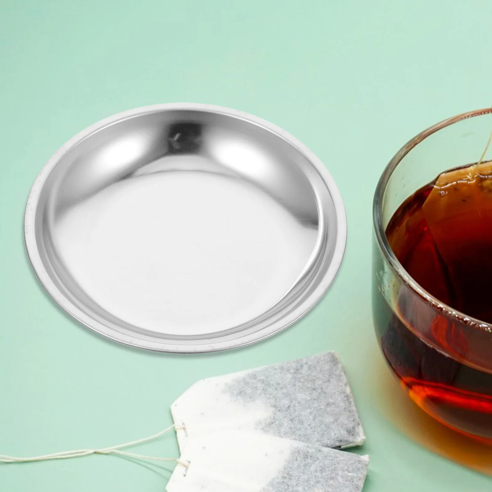 Stainless Steel Tea Bag Dish Drip Tray Coaster Metal Saucer Teapot Holder Organiser Household Kitchen Bar Accessories Storage
Stainless Steel Tea Bag Dish Drip Tray Coaster Metal Saucer Teapot Holder Organiser Household Kitchen Bar Accessories Storage