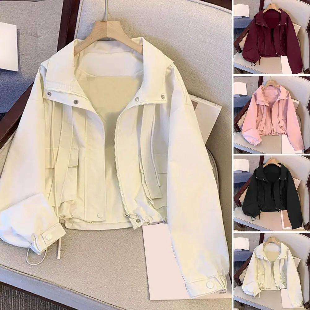 Women's Spring Autumn 2025 New Loose Fit Casual Thin Jacket Top Cropped Hooded Jacket Fashion Outdoor Workwear Short Jacket
Women's Spring Autumn 2025 New Loose Fit Casual Thin Jacket Top Cropped Hooded Jacket Fashion Outdoor Workwear Short Jacket
