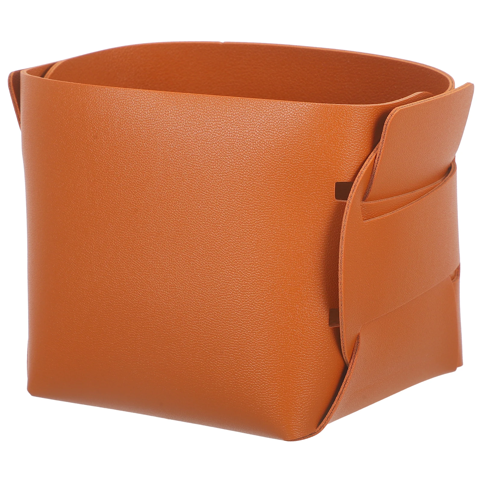 Foldable Pu Sundries Box Desktop Storage Organizer Tray Brown Entryway Decorative Office Valet Tabletop Basket Key
Foldable Pu Sundries Box Desktop Storage Organizer Tray Brown Entryway Decorative Office Valet Tabletop Basket Key