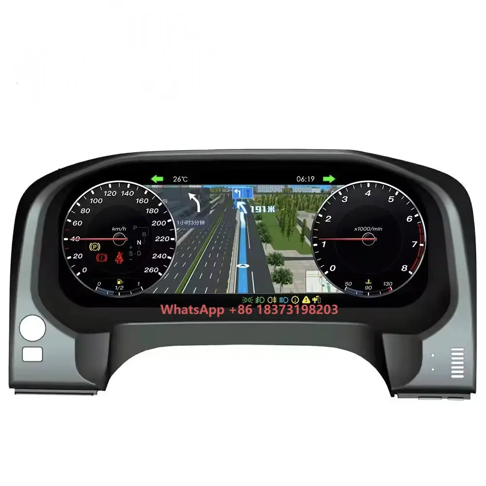 AuCAR 12.3" Linux Operating System Car Instrument Panel Digital Speedometer Instrument Cluster for Prado 150 2018-2019
AuCAR 12.3" Linux Operating System Car Instrument Panel Digital Speedometer Instrument Cluster for Prado 150 2018-2019