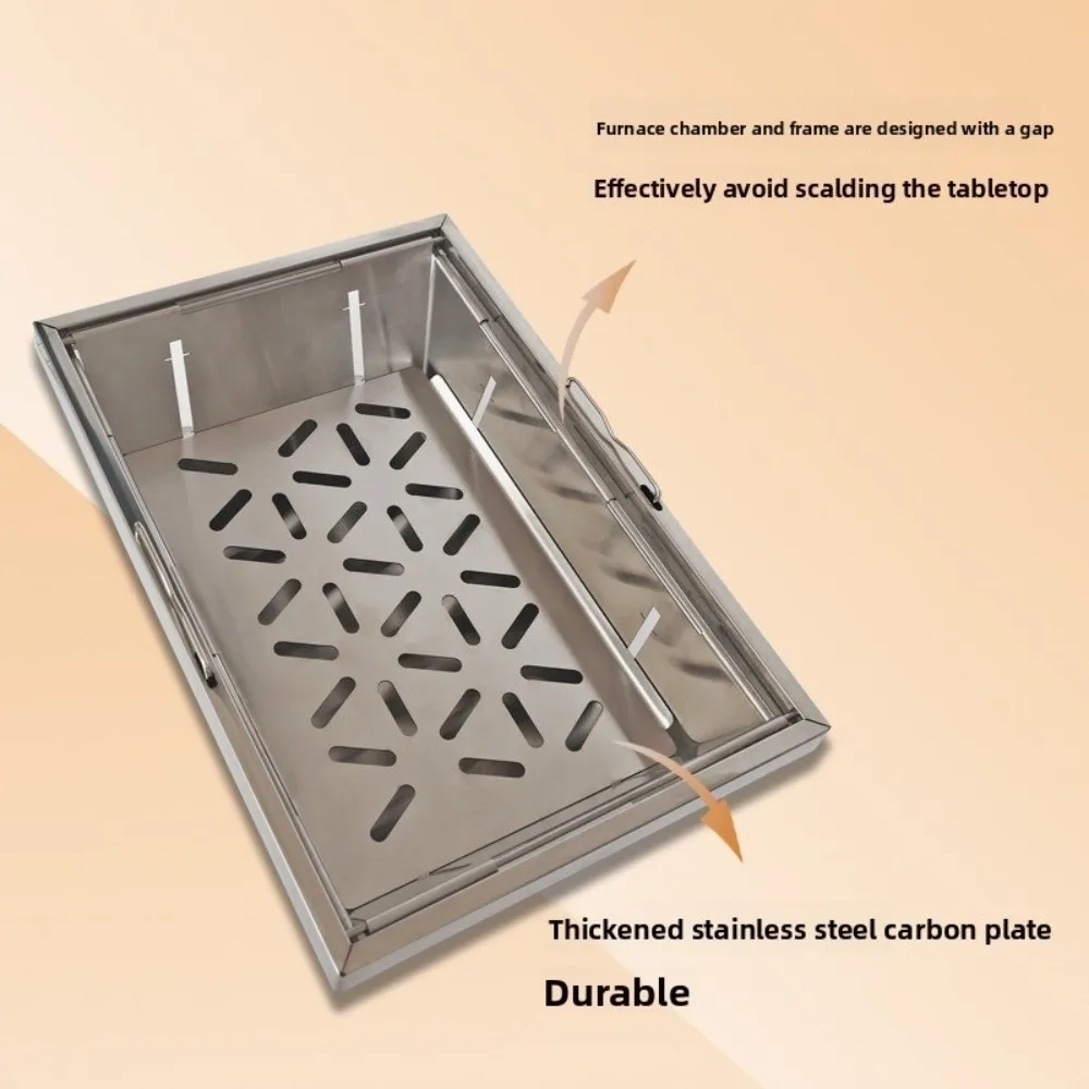 Многофункциональный складной гриль-барбекю из нержавеющей стали IGT, печь на древесном угле и дровах, аксессуары для стола, портативная решетка для барбекю
Многофункциональный складной гриль-барбекю из нержавеющей стали IGT, печь на древесном угле и дровах, аксессуары для стола, портативная решетка для барбекю