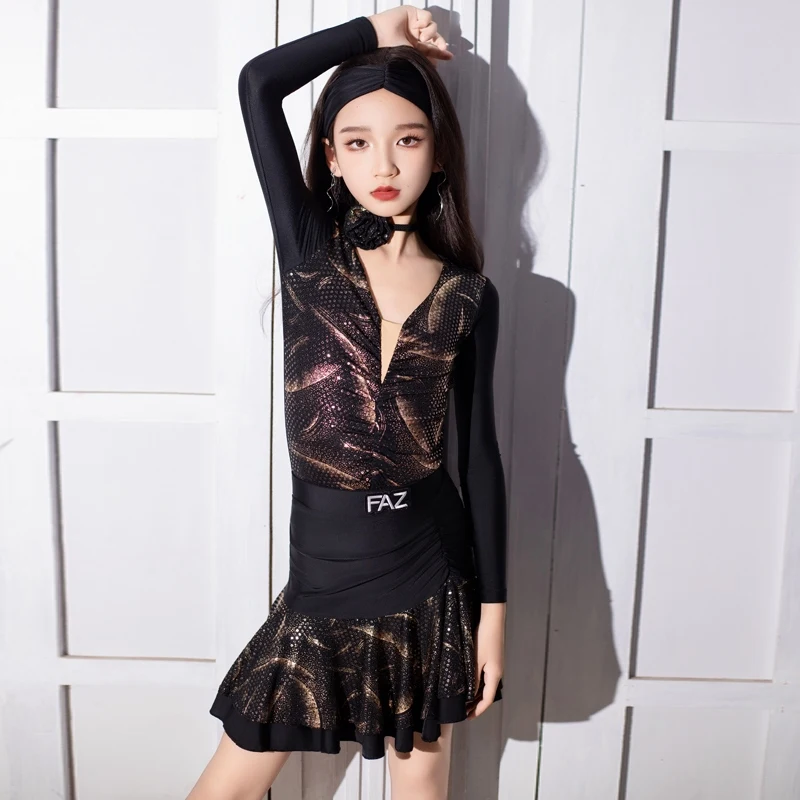 2026 Children'S Latin Dance Professional Dress Girls Performance Ballroom Dance Costume Kids Competition Dancing Suit SL14093
2026 Children'S Latin Dance Professional Dress Girls Performance Ballroom Dance Costume Kids Competition Dancing Suit SL14093