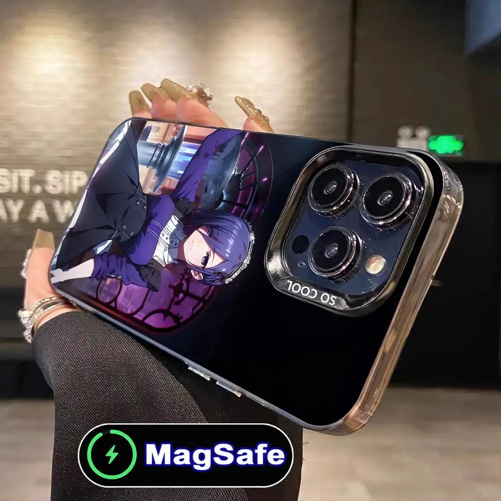 Чехол для телефона Tokyo Ghoul Touka Kirishima для iPhone 16, 15, 14, 13, 12, 11 Pro Max Plus MagSafe, полупрозрачный цветной чехол, роскошный
Чехол для телефона Tokyo Ghoul Touka Kirishima для iPhone 16, 15, 14, 13, 12, 11 Pro Max Plus MagSafe, полупрозрачный цветной чехол, роскошный