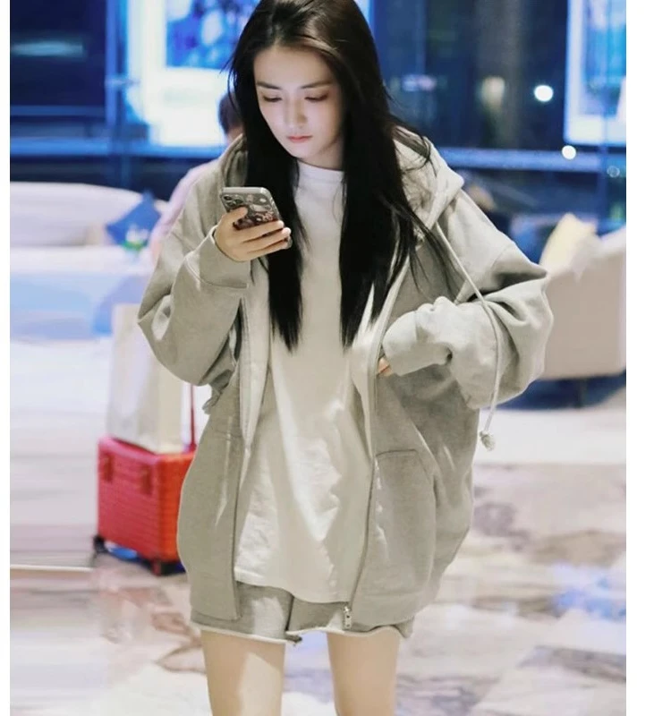 ay Hoodie Girl Brandy Spring Autumn Loose Fit Women's Sweatirt Cardigan Cotton Long Sve Sweet Sle Casual Outerwear
ay Hoodie Girl Brandy Spring Autumn Loose Fit Women's Sweatirt Cardigan Cotton Long Sve Sweet Sle Casual Outerwear