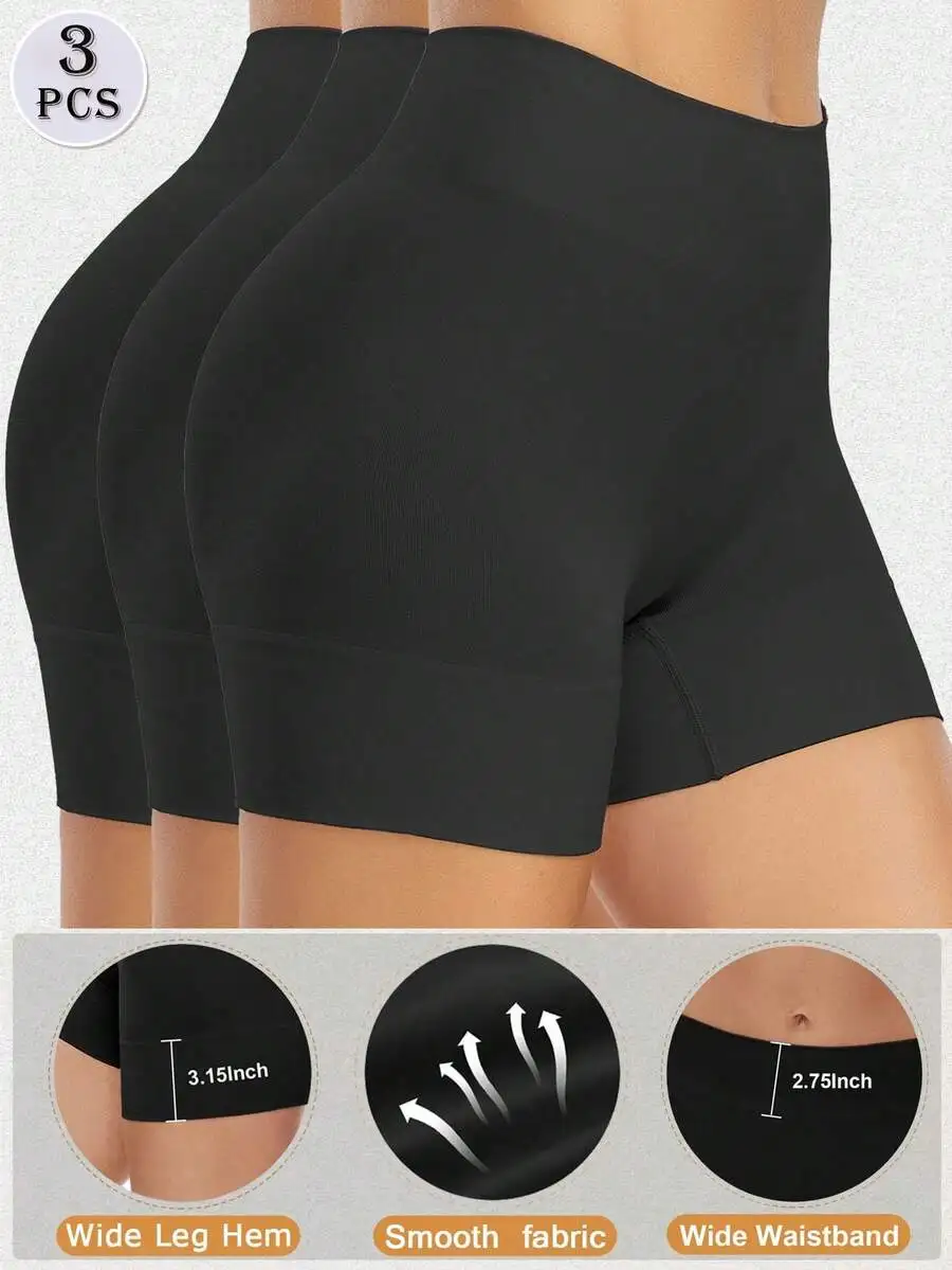 3 Pcs Women Shaping Shorts Seamless Chafe-Free Slip Shorts For Dresses
3 Pcs Women Shaping Shorts Seamless Chafe-Free Slip Shorts For Dresses