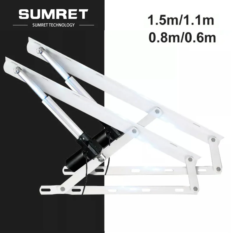 Electric remote control lift bed mechanism heavy furniture Skylight Loft Lightbox wardrobe cirmage ing stick 1.5m 1.1m 0.8m 0.6
Electric remote control lift bed mechanism heavy furniture Skylight Loft Lightbox wardrobe cirmage ing stick 1.5m 1.1m 0.8m 0.6