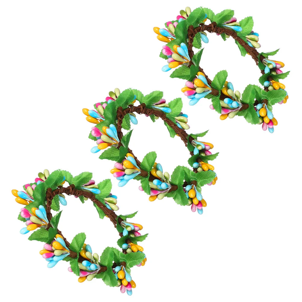 3 Pcs Ring Small Christmas Wreaths Mini for Crafts Home Decor Tapered Rings Holders Pillar Artificial Eucalyptus Leaves
3 Pcs Ring Small Christmas Wreaths Mini for Crafts Home Decor Tapered Rings Holders Pillar Artificial Eucalyptus Leaves