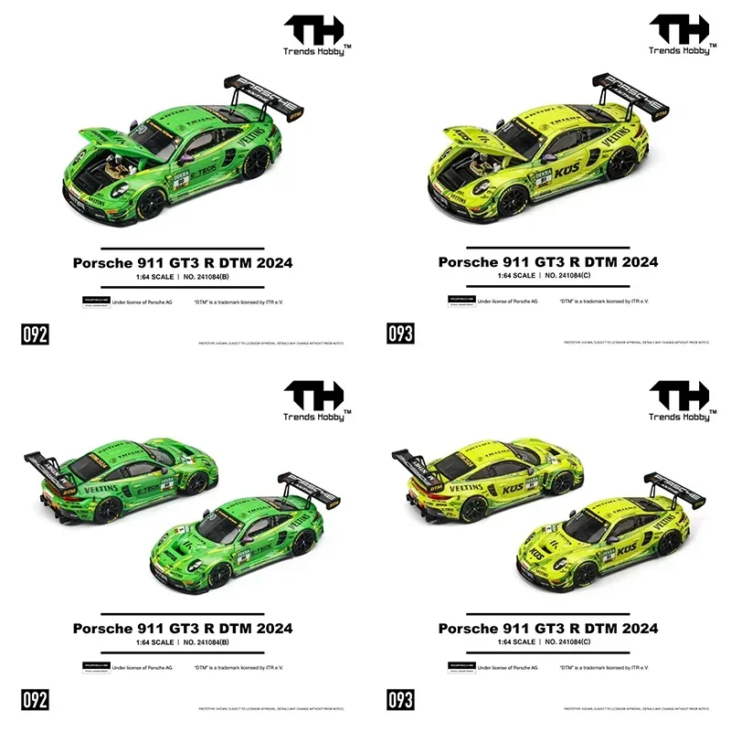 Предпродажа TH 1:64 Porsche 911 GT3 R DTM 2024, открывающийся капюшон, литая под давлением диорама, модель автомобиля, игрушки, тренка, хобби
Предпродажа TH 1:64 Porsche 911 GT3 R DTM 2024, открывающийся капюшон, литая под давлением диорама, модель автомобиля, игрушки, тренка, хобби