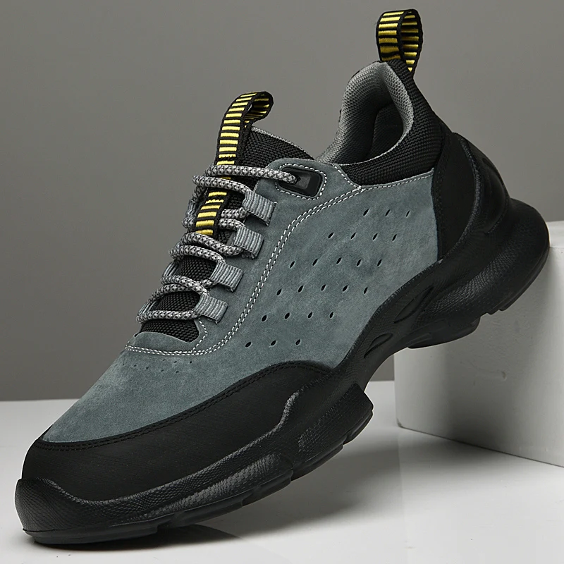 New Fashion Men Hiking Trekking Shoes Outdoor Leather Designer Casual Comfortable Climbing High Quality Breathable Driving Shoes
New Fashion Men Hiking Trekking Shoes Outdoor Leather Designer Casual Comfortable Climbing High Quality Breathable Driving Shoes