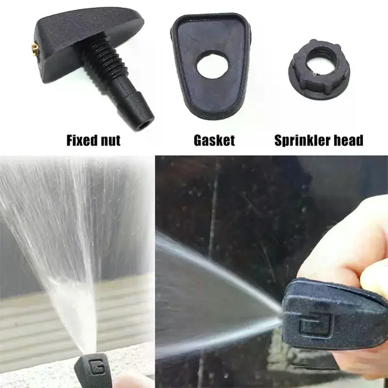 Car Wiper Nozzle Jet Sprayer 2 Piece Kit Universal Front Windshield Water Cleaner Wash for Every Car Model
Car Wiper Nozzle Jet Sprayer 2 Piece Kit Universal Front Windshield Water Cleaner Wash for Every Car Model