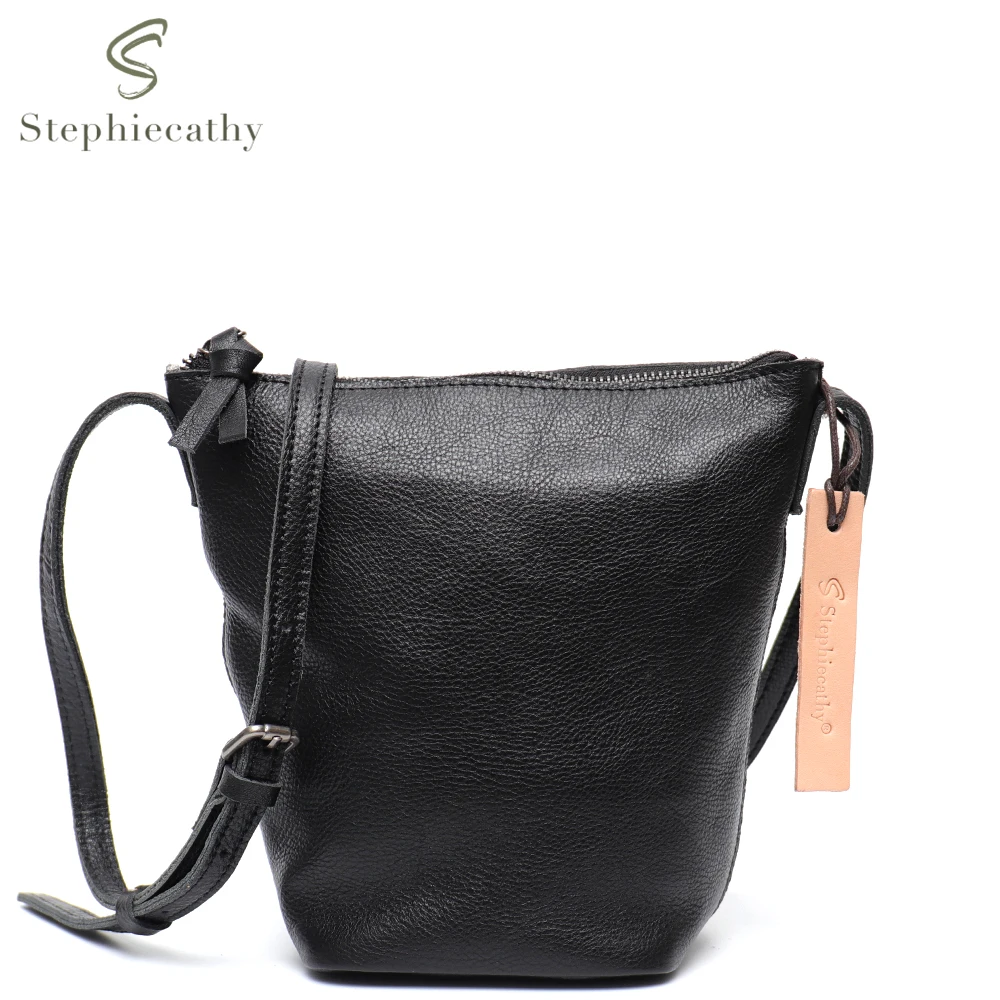 SC Simple Casual Genuine Leather Women Crossbody Bags Solid Color Small Bucket Daily Retro Cowhide Sling Shoulder Handbags Purse
SC Simple Casual Genuine Leather Women Crossbody Bags Solid Color Small Bucket Daily Retro Cowhide Sling Shoulder Handbags Purse