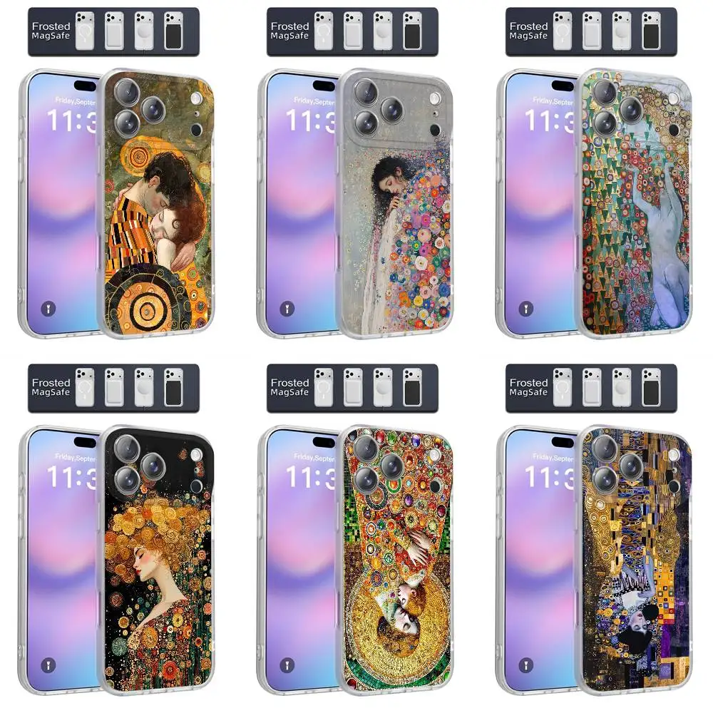 G-Gustav Klimt ART Phone Case For iPhone 17,16,15,14,13,12,11,Pro,Max,Plus,E,Air,Mini Magnetic Magsafe Frosted Clear
G-Gustav Klimt ART Phone Case For iPhone 17,16,15,14,13,12,11,Pro,Max,Plus,E,Air,Mini Magnetic Magsafe Frosted Clear