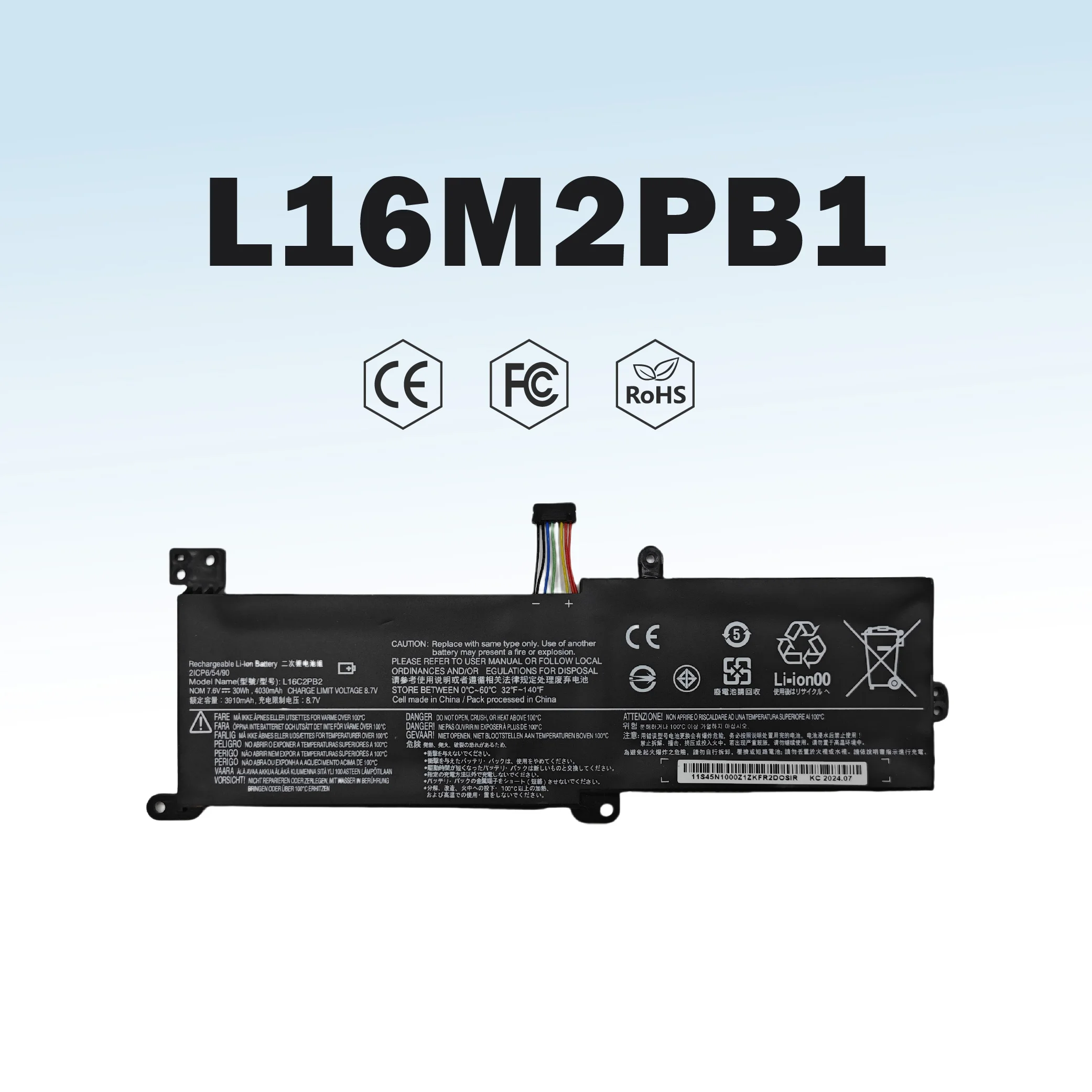 L16M2PB1 Аккумулятор для ноутбука Lenovo Ideapad 320-14AST 14IAP320-15AST 15IKB 320-15ISK
L16M2PB1 Аккумулятор для ноутбука Lenovo Ideapad 320-14AST 14IAP320-15AST 15IKB 320-15ISK