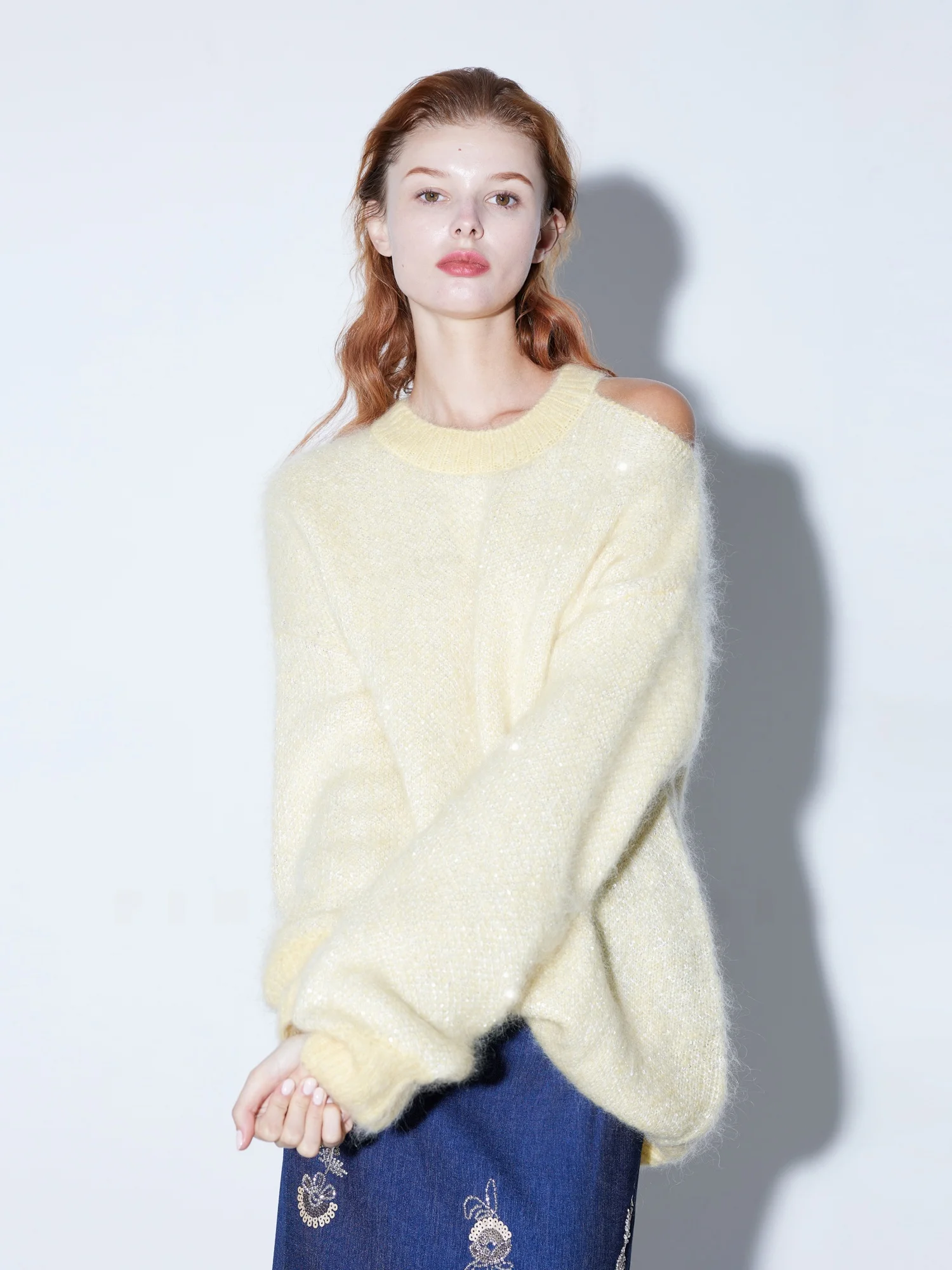 Finocci Heavyweight Camere Glittering Stars Loose Beautiful Aosphere oulder Exposure High-End Loose Sweater Women's Fas...
Finocci Heavyweight Camere Glittering Stars Loose Beautiful Aosphere oulder Exposure High-End Loose Sweater Women's Fas...