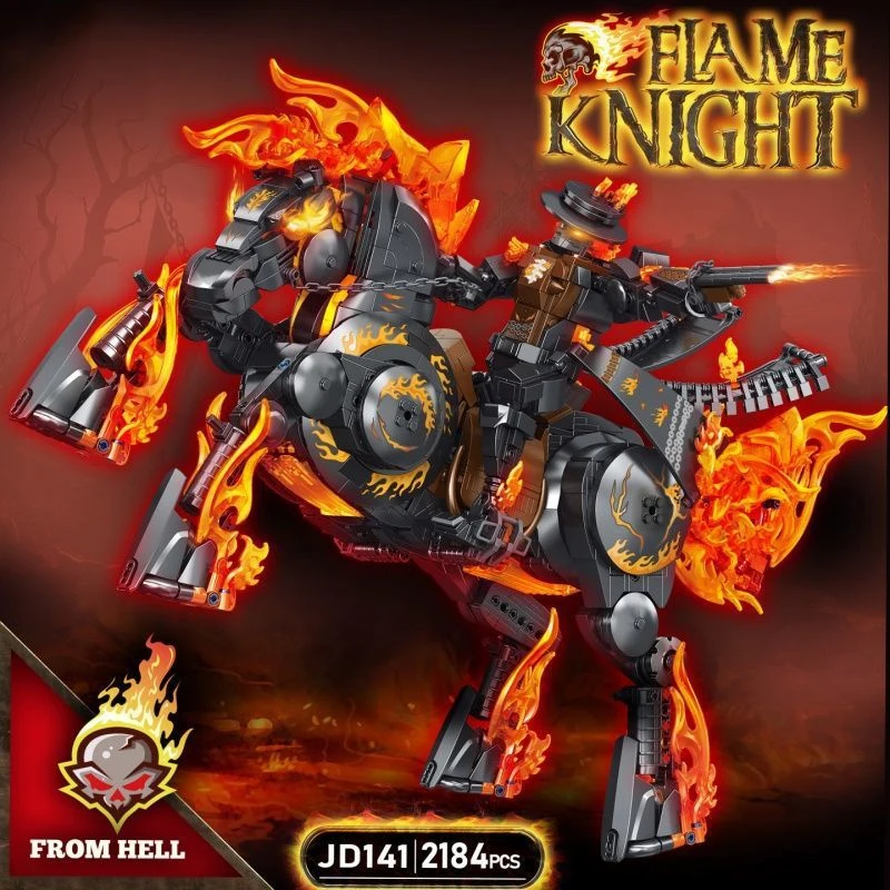 2184 детали MOC: Рыцарь-призрак, Механическая модель боевого коня-воина, Коллекционные строительные блоки, Сборные игрушки DIY, Подарки
2184 детали MOC: Рыцарь-призрак, Механическая модель боевого коня-воина, Коллекционные строительные блоки, Сборные игрушки DIY, Подарки