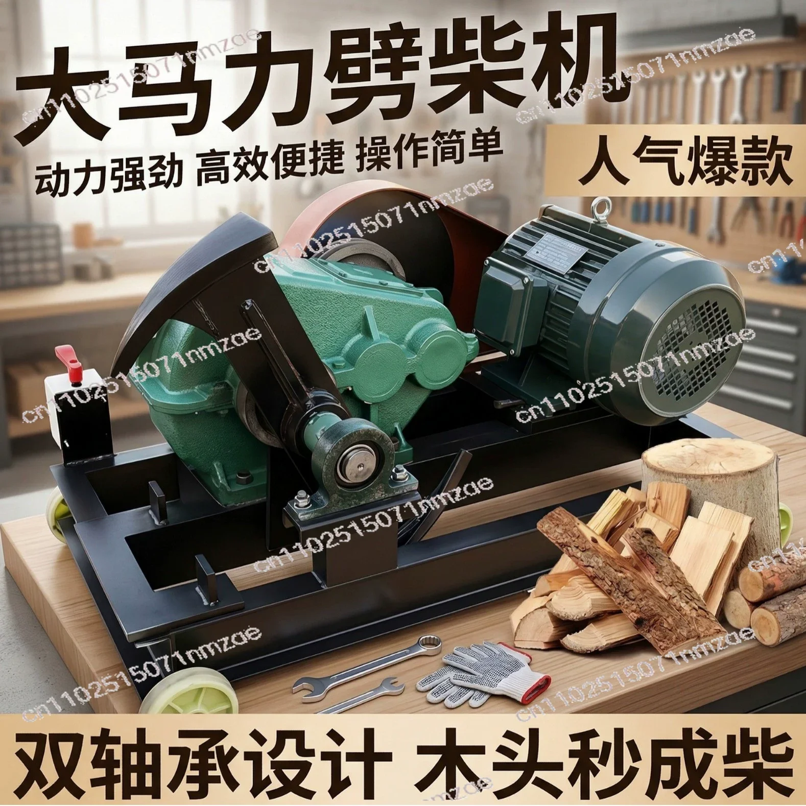 220V 380V Horizontal Electric Wood Splitter Household High Efficiency Log Cutting Machine
220V 380V Horizontal Electric Wood Splitter Household High Efficiency Log Cutting Machine