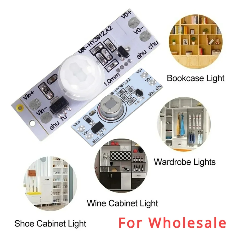 Wholesale DC 5V 12V 24VPIR Human Body Sensor and 3A Infrared Detection To Upgrade Your Lighting
Wholesale DC 5V 12V 24VPIR Human Body Sensor and 3A Infrared Detection To Upgrade Your Lighting