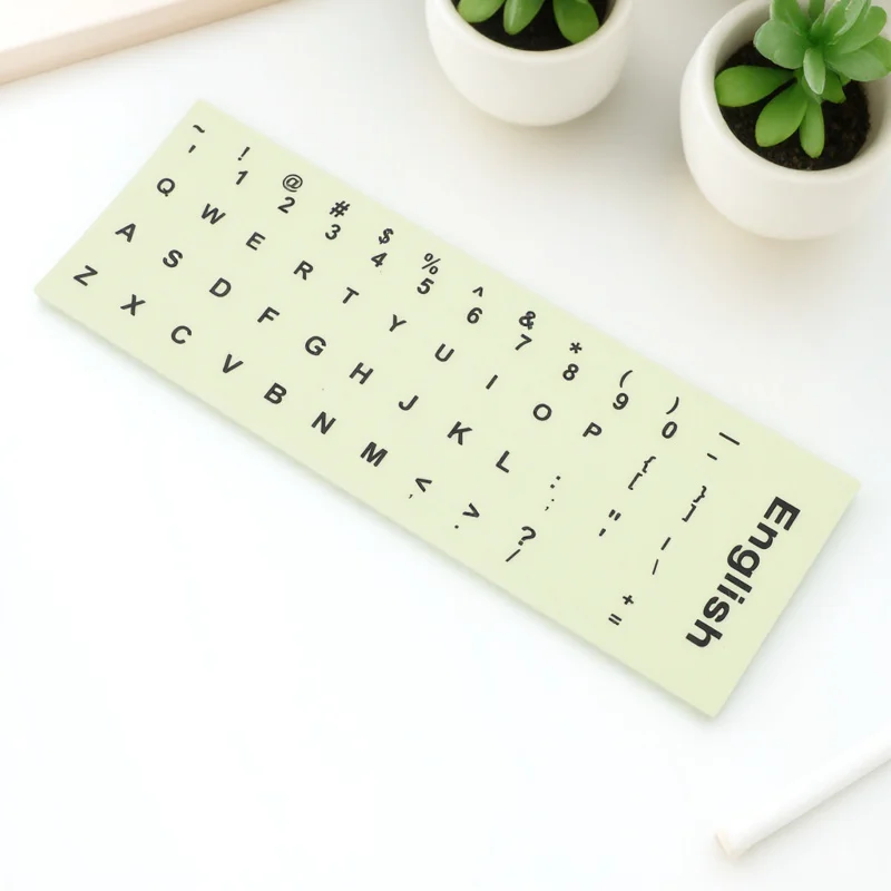 Night Glow Keyboard Sticker 1.3X1.1Cm Fluorescent Letter For Laptop Desktop Computer Wear-Resistant Matte Surface
Night Glow Keyboard Sticker 1.3X1.1Cm Fluorescent Letter For Laptop Desktop Computer Wear-Resistant Matte Surface