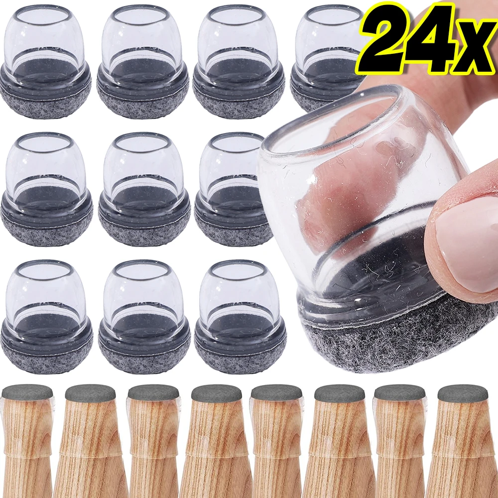 Wholesale Chair Leg Caps with Felt Pads Furniture Table Covers Protectors Round Non Slip Scratch Floor Sliders Reduce Noise
Wholesale Chair Leg Caps with Felt Pads Furniture Table Covers Protectors Round Non Slip Scratch Floor Sliders Reduce Noise