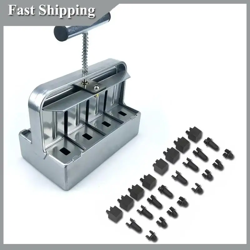 A91P Double-Deck Handheld Seedling Rustproof Soil Blocking Tool Used For Seedling Greenhouse Garden Supplies
A91P Double-Deck Handheld Seedling Rustproof Soil Blocking Tool Used For Seedling Greenhouse Garden Supplies